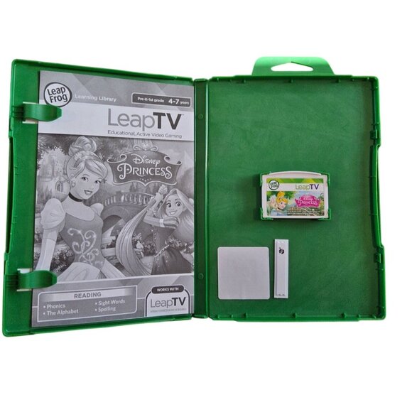 LeapFrog LeapTV Educational Games Disney Frozen & Disney Princess Ages 4-7 - Picture 5 of 6